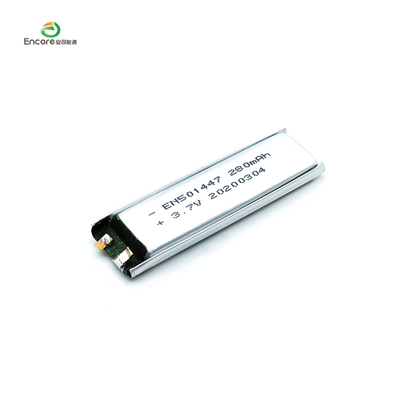 280mah 3.7v লি-পলিমার লিপো ব্যাটারি