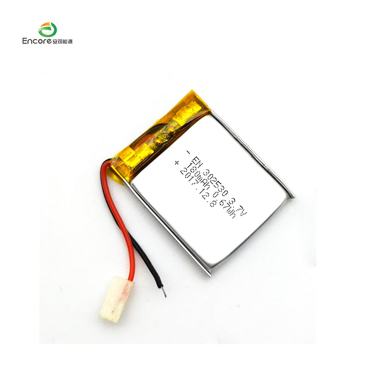 সৌন্দর্যের জন্য 3.7v 180mah LiPo ব্যাটারি