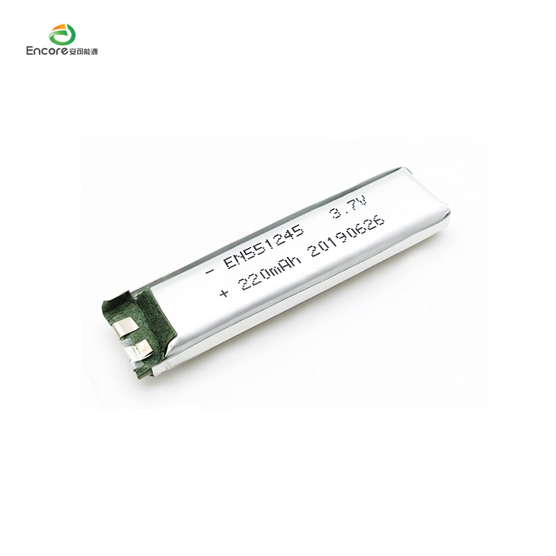 3.7v 220mah লি পলিমার ব্যাটারি