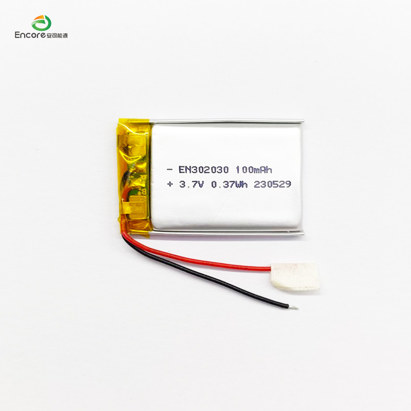 3.7V রিচার্জেবল 100mah ব্যাটারি