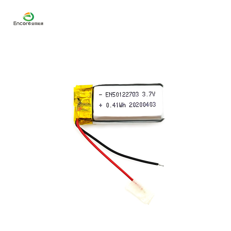 501227 3.7v 110mah লিথিয়াম পলিমার ব্যাটারি