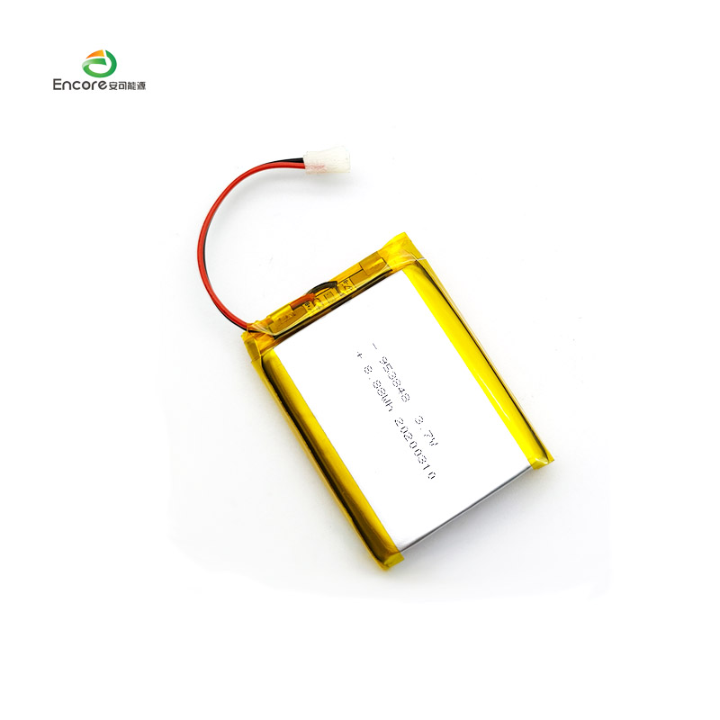 953848 2400mAh 3.7v রিচার্জেবল লিপো সেল